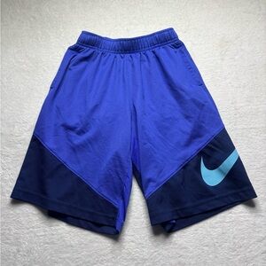 Nike Royal Blue and Navy Shorts